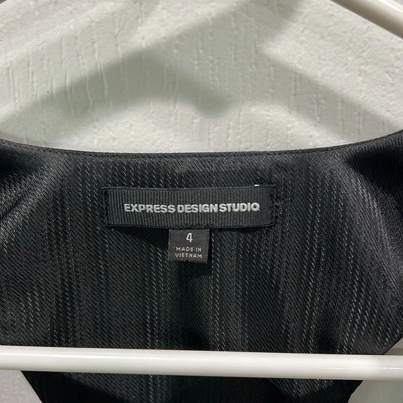 NWOT Black Vest from Express - Picture 2 of 5
